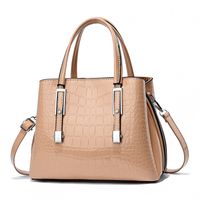 Women's All Seasons Pu Leather Solid Color Basic Classic Style Streetwear Sewing Thread Square Zipper Magnetic Buckle Shoulder Bag Handbag sku image 1