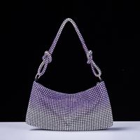 Silber Pu-leder Einfarbig Quadrat Abend Taschen main image 6