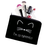 Cute Cat Oxford Cloth Square Makeup Bags main image 2