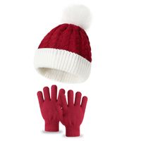 Women's Classic Style Solid Color Beanie Hat sku image 5
