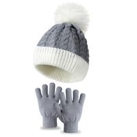 Women's Classic Style Solid Color Beanie Hat main image 3