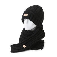 Unisex Basic Lady Simple Style Solid Color Ear Warap Wool Cap main image 4