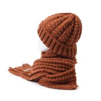 Unisex Basic Lady Simple Style Solid Color Ear Warap Wool Cap main image 3