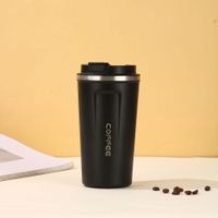Casual Letter Solid Color Stainless Steel Thermos Cup sku image 6