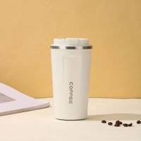 Casual Letter Solid Color Stainless Steel Thermos Cup sku image 8