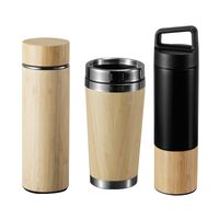 Chinoiserie Elegant Solid Color Stainless Steel Thermos Cup main image 2
