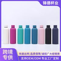 Casual Solid Color Stainless Steel Thermos Cup sku image 1