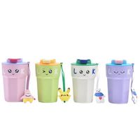 Cute Cartoon Stainless Steel Thermos Cup main image 4