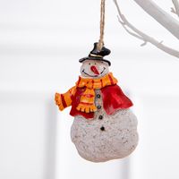 Christmas Cartoon Style Snowman Resin Party Hanging Ornaments main image 5
