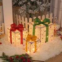 Christmas Cute Gift Box Plastic Indoor Family Gathering Festival Lightings main image 6