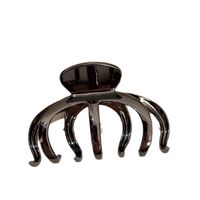Simple Style Solid Color Metal Hollow Out Hair Claws main image 3