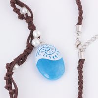 Classic Style Oval Resin Wholesale Pendant Necklace main image 5
