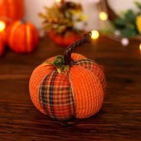 Halloween Thanksgiving Cute Pumpkin Cloth Party Ornaments sku image 2