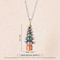 Einfacher Stil Weihnachtsbaum Legierung Großhandel Halskette Mit Anhänger main image 5