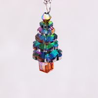 Einfacher Stil Weihnachtsbaum Legierung Großhandel Halskette Mit Anhänger main image 4