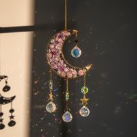 Beach Moon Crystal Pendant Artificial Decorations main image 5