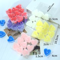 Valentine's Day Romantic Simple Style Heart Shape Paraffin main image 2
