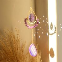 Pastoral Oval Crystal Pendant Artificial Decorations main image 4