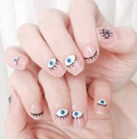 Novelty Eye Stickers Nail Decoration Accessories 1 Piece main image 2