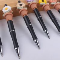 1 Piece Flower Class Learning Silica Gel Cute Ballpoint Pen main image 4