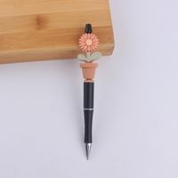 1 Piece Flower Class Learning Silica Gel Cute Ballpoint Pen sku image 5