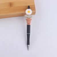 1 Piece Flower Class Learning Silica Gel Cute Ballpoint Pen sku image 3