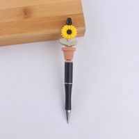 1 Piece Flower Class Learning Silica Gel Cute Ballpoint Pen sku image 7