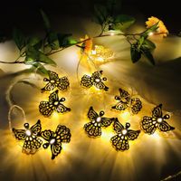 Christmas Christmas Solid Color Wrought Iron Indoor Party String Lights main image 4
