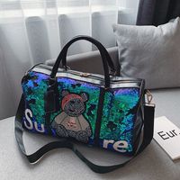 Unisex Cute Animal Pu Leather Waterproof Travel Bags main image 3