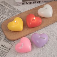Sweet Heart Shape Paraffin Candle main image 1
