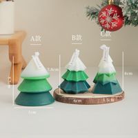 Christmas Basic Pastoral Christmas Tree Paraffin Family Gathering Party Festival Candle sku image 7