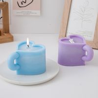 Casual Heart Shape Paraffin Candle main image 5