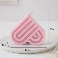 Casual Heart Shape Paraffin Candle sku image 5
