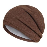 Men's Simple Style Solid Color Eaveless Wool Cap sku image 14