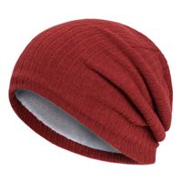 Men's Simple Style Solid Color Eaveless Wool Cap sku image 15
