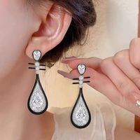 Wholesale Jewelry 1 Pair Retro Bow Knot Alloy Drop Earrings sku image 4