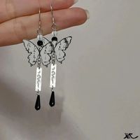 Wholesale Jewelry 1 Pair Retro Bow Knot Alloy Drop Earrings sku image 5