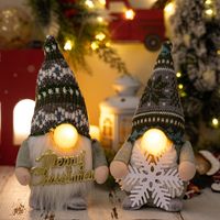 Christmas Cartoon Style Cute Snowflake Cloth Polyester Family Gathering Festival Ornaments main image 1