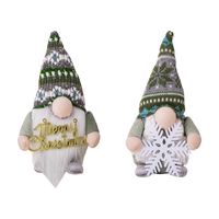 Christmas Cartoon Style Cute Snowflake Cloth Polyester Family Gathering Festival Ornaments main image 2
