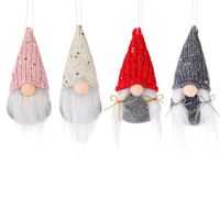 Christmas Cartoon Style Cartoon Character Cloth Indoor Family Gathering Festival Hanging Ornaments main image 2