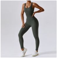 Women's Vacation Solid Color Nylon Active Bottoms Jumpsuits main image 4