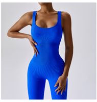 Women's Vacation Solid Color Nylon Active Bottoms Jumpsuits main image 3