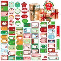 Snowman Party Christmas Copper Plate Sticker Cartoon Style Stickers main image 2