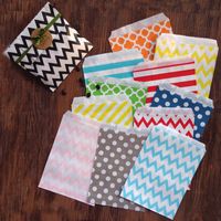 Casual Color Block Kraft Paper Daily Party Gift Wrapping Supplies main image 1