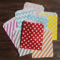 Casual Color Block Kraft Paper Daily Party Gift Wrapping Supplies main image 2