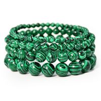 Simple Style Round Natural Stone Wholesale Bracelets main image 4