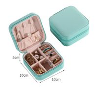Simple Style Solid Color Flannel Jewelry Boxes sku image 4