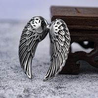 Retro Punk Feather 304 Stainless Steel Unisex Charms main image 1