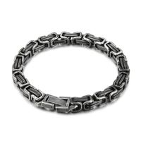 Titanium Steel Punk Streetwear Geometric Bracelets Necklace sku image 1
