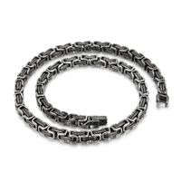 Titan Stahl Punk Strassenmode Geometrisch Armbänder Halskette sku image 5